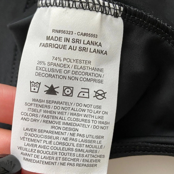 Jordan Essential Woman's Bodysuit Black Size XS - Picture 5 of 6